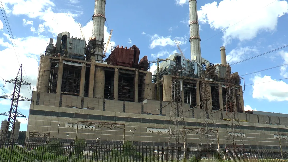 O gură de oxigen pentru energia românească: Rovinariul va produce din nou curent la grupul 5