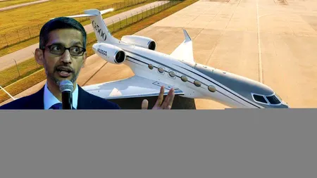Avionul lui Sundar Pichai a aterizat la București: Google investește 2 miliarde de dolari în România?