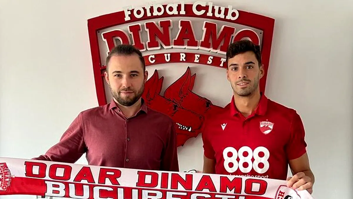 Dinamo a transferat un mijlocaş central din Spania