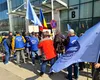 Sediul Ambasadei Țărilor de Jos, pichetat de angajaţii Damen Mangalia. De ce au ieşit oamenii în stradă (FOTO&VIDEO)