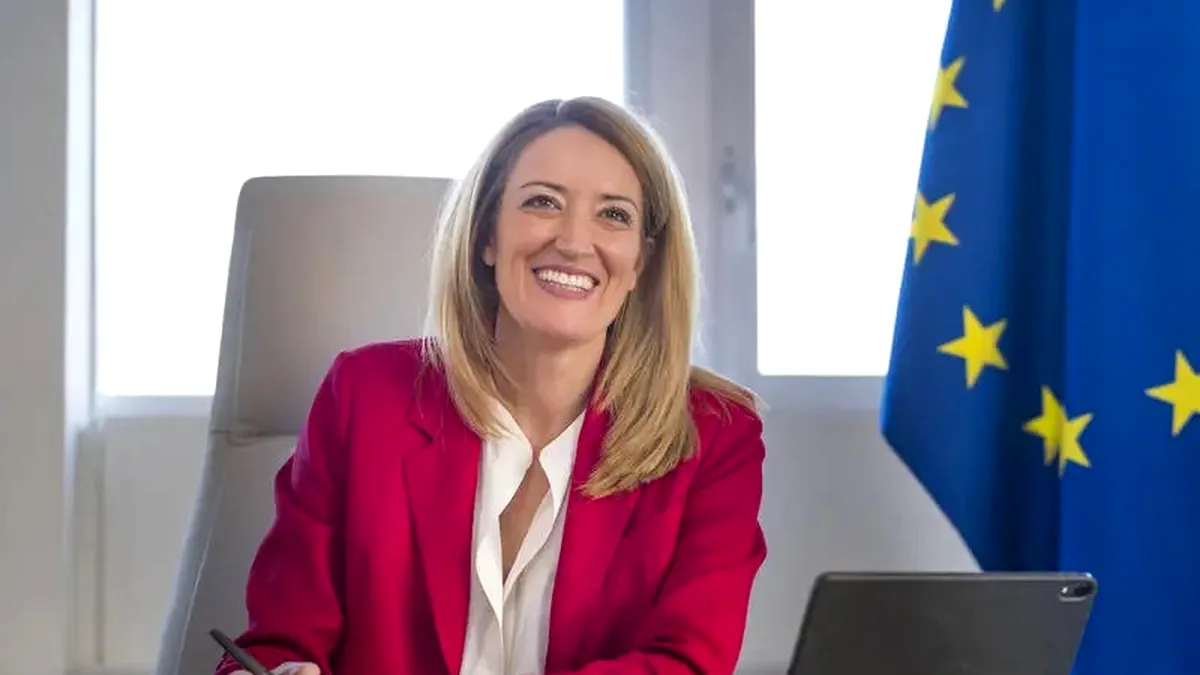 Roberta Metsola a fost realeasă Președinte al Parlamentului European: Steaua în ascensiune a politicii europene