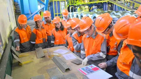 Combinatul din Galați cooptează absolvenți de universitate pentru Programul „GreenSteel”
