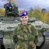 Prințesa Ingrid Alexandra a Norvegiei, tunar pe un transportor blindat