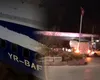 Imagini neobișnuite pe DN1: un avion a rămas blocat sub un pod feroviar la Balotești