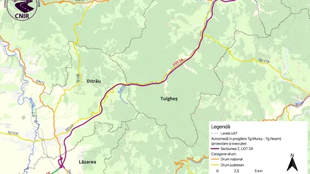 S-a lansat licitația pentru proiectarea și execuția celui mai lung lot al Autostrăzii ,,Unirii”- A 8