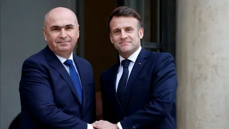 Ilie Bolojan, primit de Emmanuel Macron la Palatul Élysée