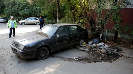 Mașinile abandonate, problemă mare în București. Peste 160 de autoturisme din Sectorul 5 au fost ridicate din noiembrie 2020