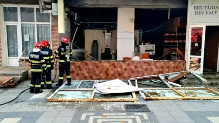 Explozie la o brutărie din Pașcani, unde se aflau și două butelii