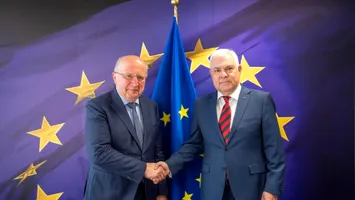 Ministrul Apărării s-a întâlnit cu comisarul european pentru Apărare și Spațiu