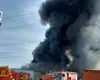 Incendiu la mai multe case din orașul Voluntari