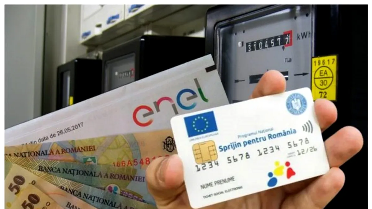 Anunț important legat de cardurile de energie. Criterii noi pentru acordarea ajutorului în 2024