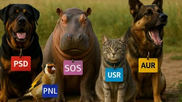 Politica și patrupedele de companie: câinii, pisicile și partidele – într-un sondaj INSCOP