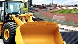 Au venit buldozerele în ”Ștefan cel Mare”! Începe demolarea stadionului Dinamo