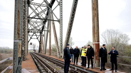 Podul de cale ferată care se va deschide după 33 de ani. Asigură legătura feroviară cu Republica Moldova