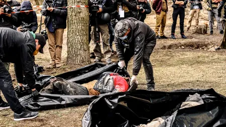 Ucraina anunţă că a predat până acum cadavrele a peste 400 de militari ruşi