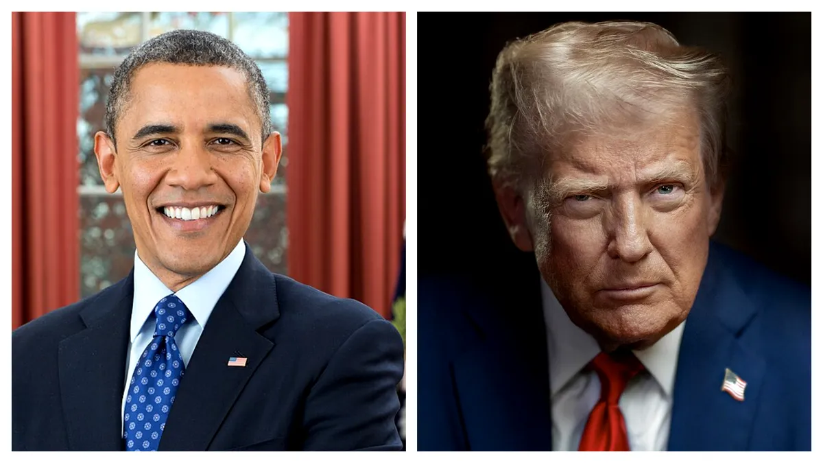 Trump îl atacă din nou pe Obama, distribuind un videoclip fals