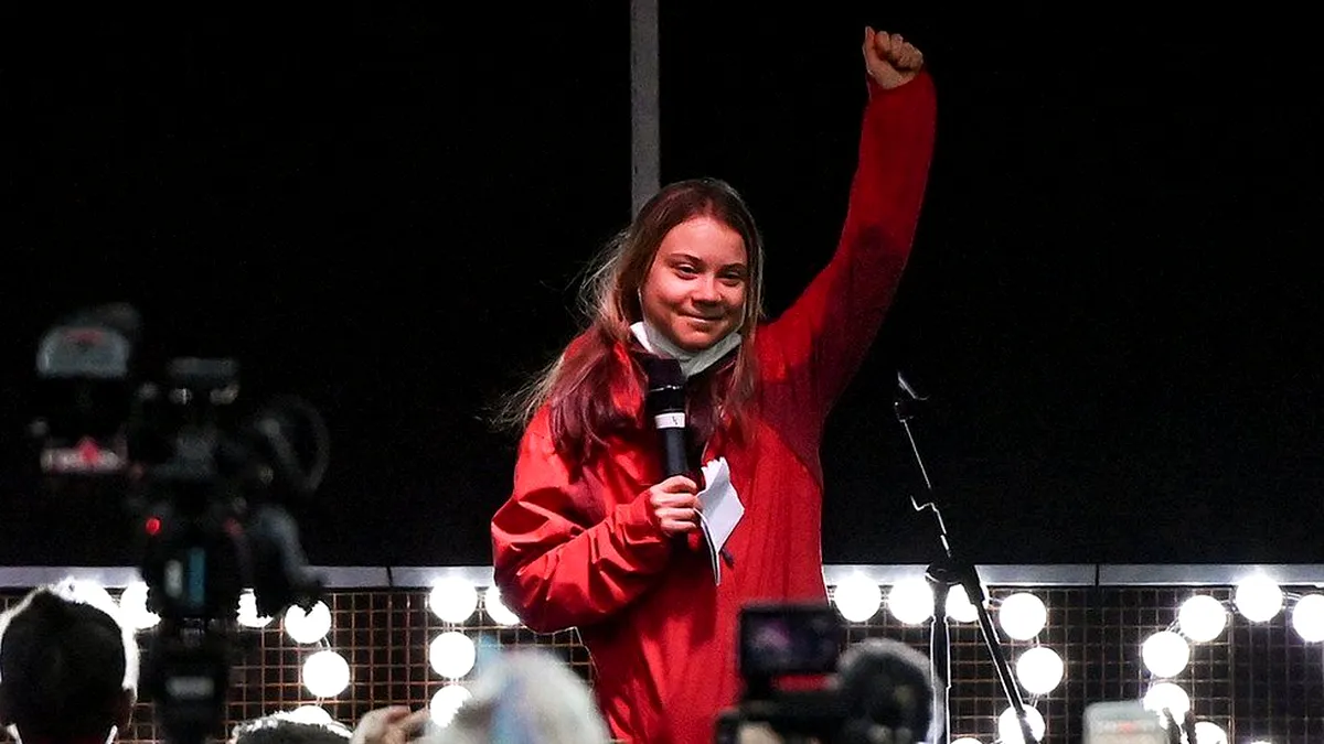 Mesajul Gretei Thunberg pentru tinerii români