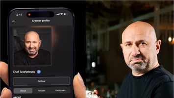 Un chef celebru din România lansează FoodFix – aplicația care îți aduce rețetele lui direct pe telefon