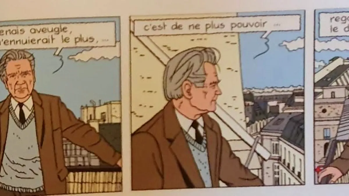 Emil Cioran a devenit personaj de benzi desenate în Franţa FOTO