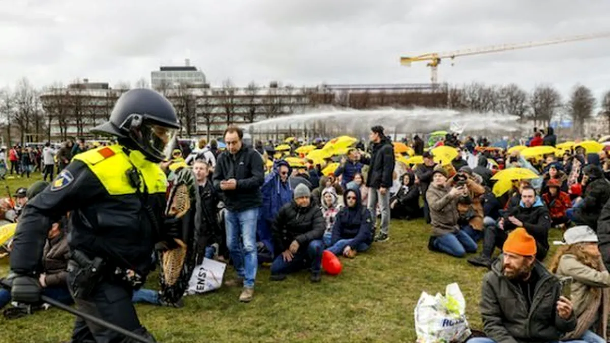 Proteste în toată Europa împotriva măsurilor pentru combaterea Covid-19