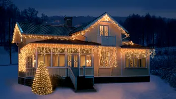 Brazi de 10 metri, sate pe întuneric: ardem pe beculețe cât pentru o grădiniță sau un dispensar