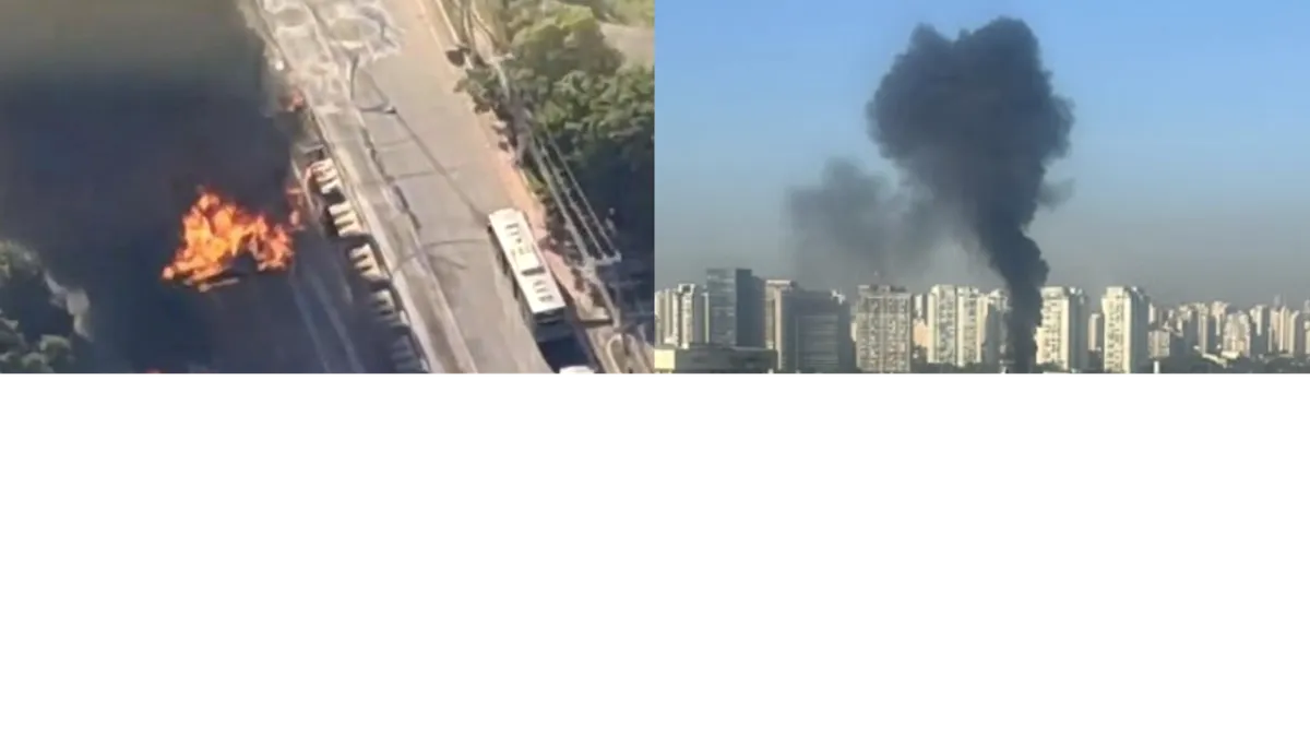 Alertă! Avion prăbușit peste un autobuz. Intervin autoritățile, sunt victime (VIDEO)