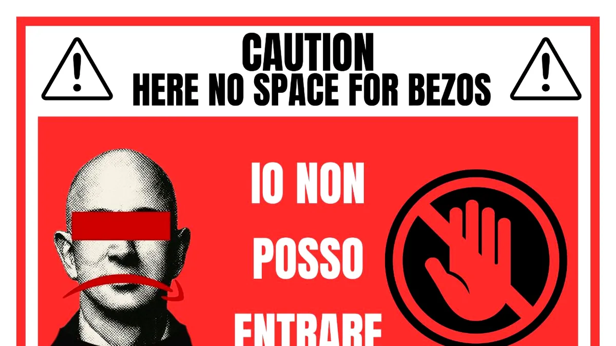 Venețienii protestează față de nunta lui Jeff Bezos în orașul lor
