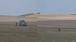 Alertă cu dronă la Vaslui. Aparatul găsit pe un câmp ar fi avut încărcătură explozivă