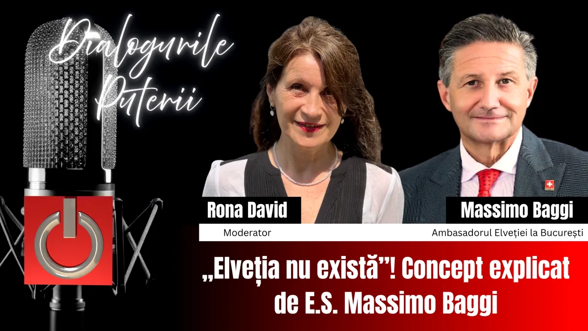 De ce „Elveția nu există”? Explică E.S. Massimo Baggi, ambasadorul Elveției la București