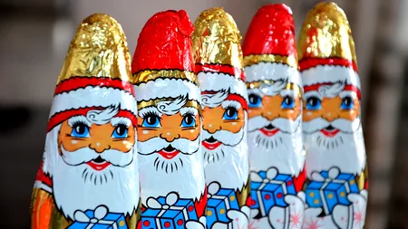 Figurine din ciocolată cu posibile bucăți mici de plastic, retrase din hipermarketuri