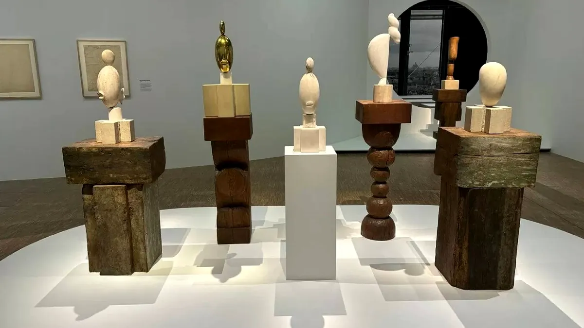Retrospectiva Brâncuși, magnetul cultural al anului la Centre Pompidou din Paris