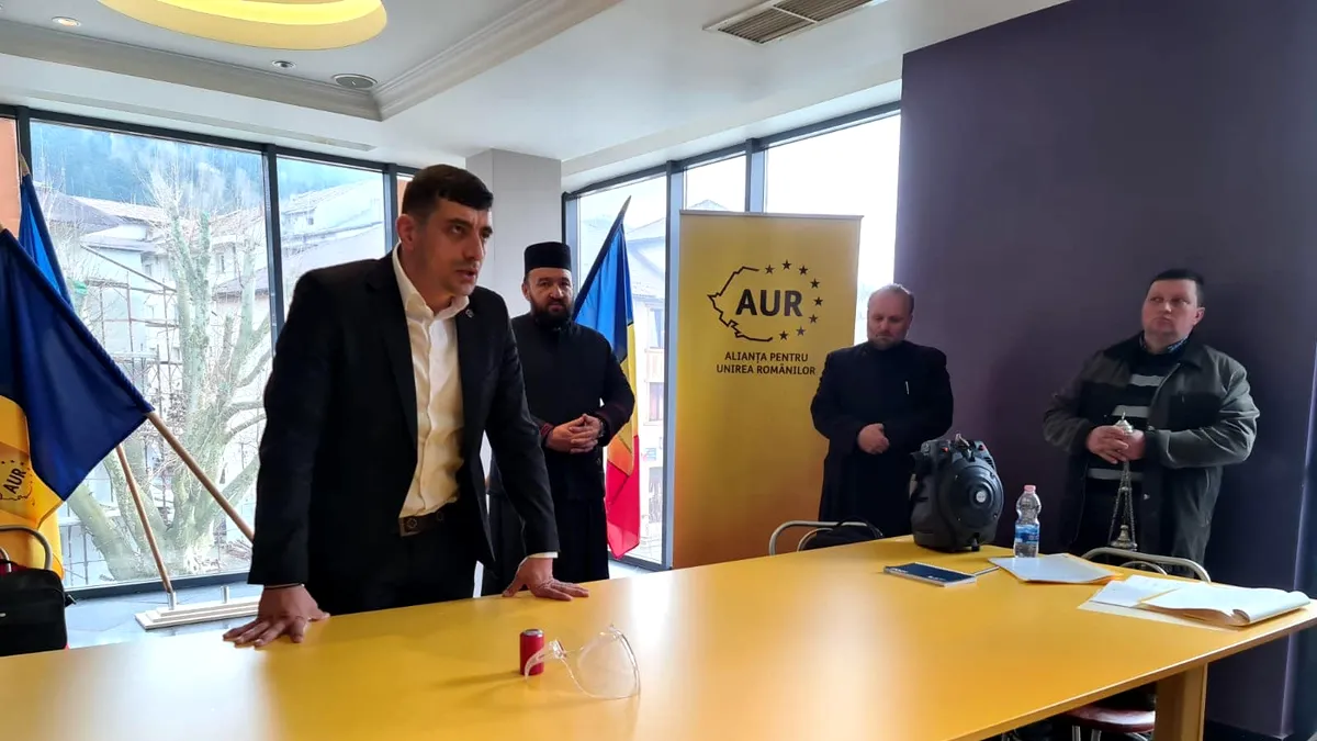 Preoți de AUR: Filială inaugurată cu reprezentanți ai bisericii, deși Sfântul Sinod a interzis implicarea preoților în politică