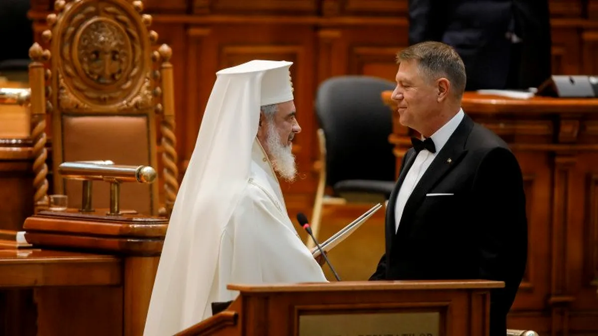 Klaus Iohannis se întâlnește cu Patriarhul Daniel
