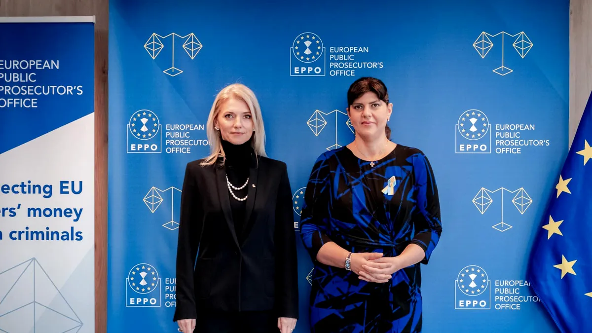 Ministrul Justiției, Alina Gorghiu, subliniază angajamentul României în combaterea fraudelor fiscale la nivel european
