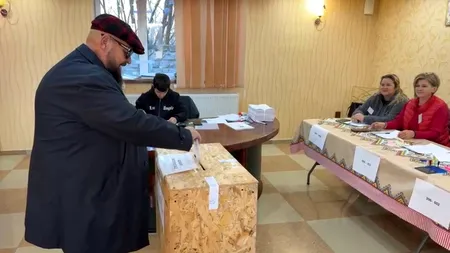 Cristian Popescu Piedone a votat în județul în care candidează (Video)
