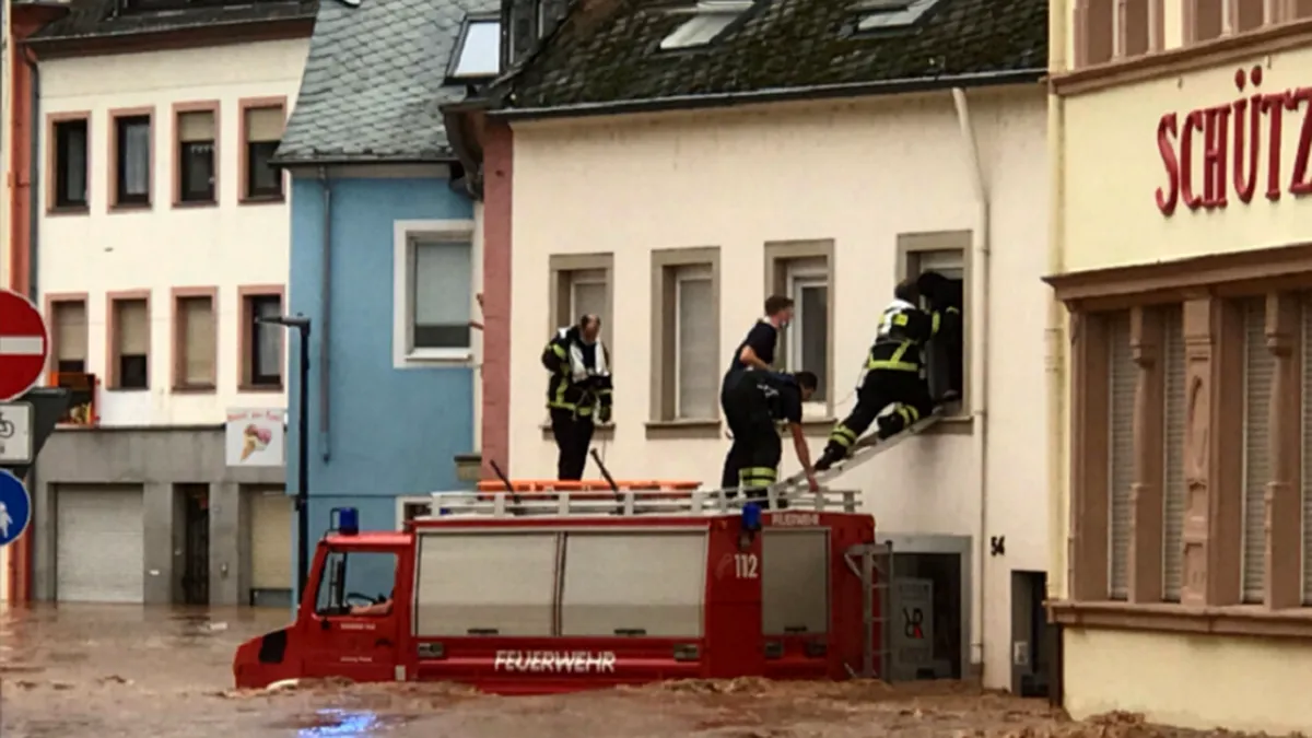 Cel puţin 183 de morţi în Europa, dintre care 156 în Germania, în urma inundaţiilor devastatoare