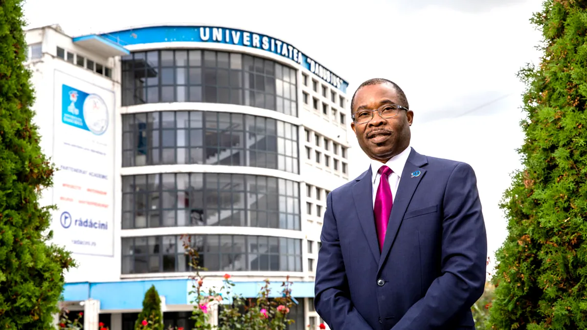 Steve Michael este noul rector de la Universitatea Danubius din Galați. Cine este