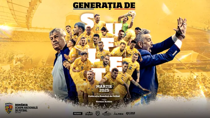 FRF a lansat brandul „Generația de suflet”, la premiera unui nou film documentar despre națională