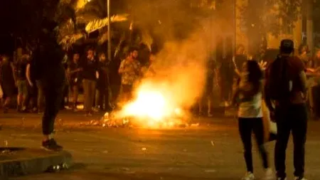 Proteste violente anti-prezidențiale în Chile