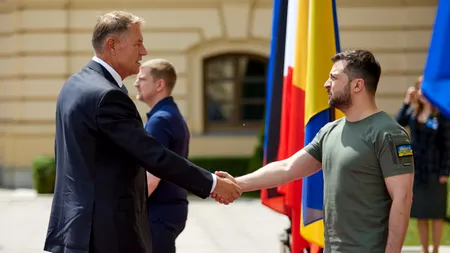 Volodimir Zelenski vine în România