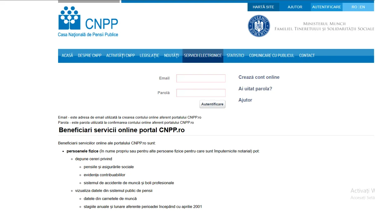 Ghid: Cum puteți verifica online vechimea în muncă și contribuțiile la pensie