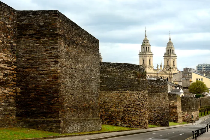 Lugo, zidurile romane.