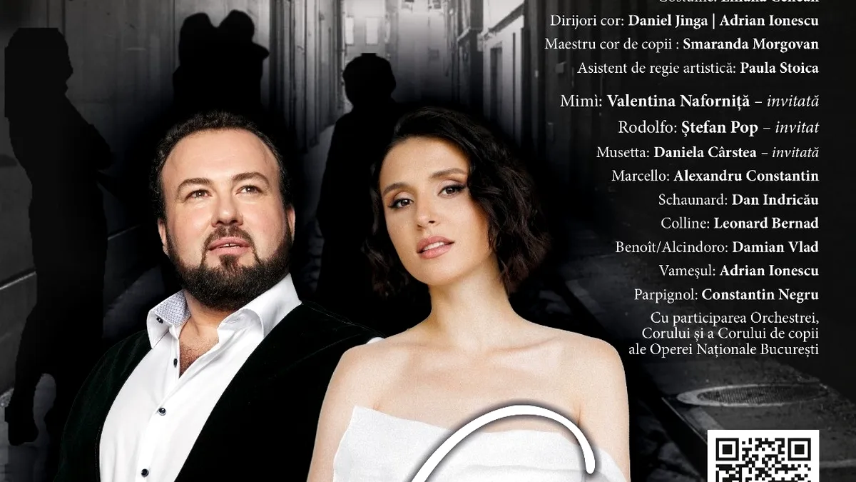 Când ne putem bucura de La Bohème de Puccini, la Opera Națională București