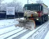 Crăciun cu zăpadă: Ninsori viscolite și intervenții dificile pe șosele