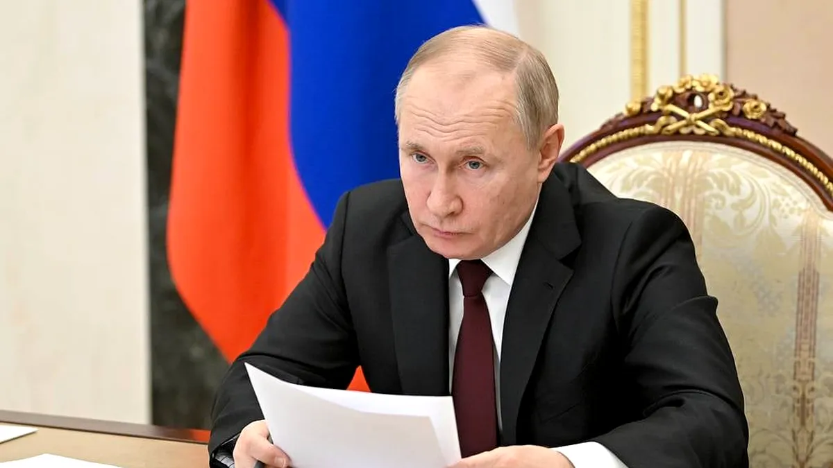 Putin: Rusia va lovi mai puternic dacă SUA furnizează Ucrainei rachete cu rază lungă de acțiune