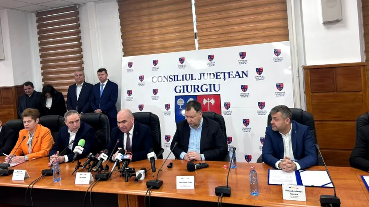 Investiție istorică de 163 milioane de euro pentru apa și canalizarea din județul Giurgiu: Contractul de finanțare a fost semnat