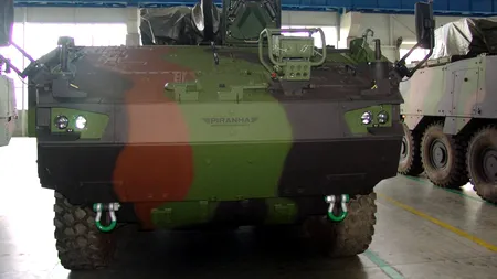 Armata Română are Piranha V. Primele 36 de transportoare blindate ajung la Scorpionii Roșii