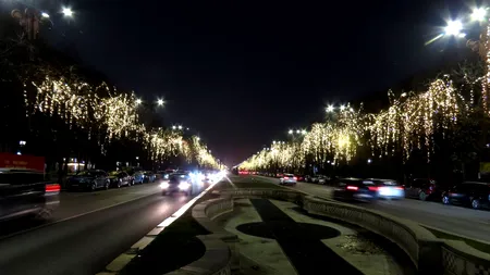 Când se aprind luminițele în Capitală și cât costă distracția