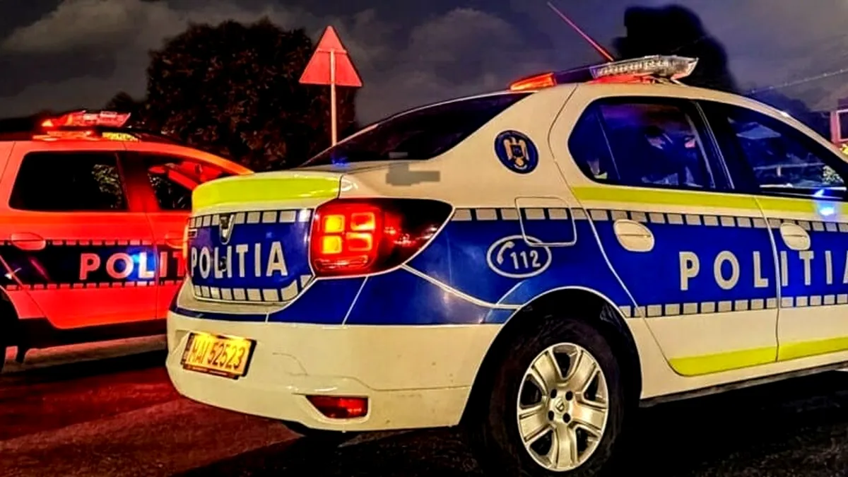 Un petrecăreț a furat maşina polițiștilor care îi legitimau pe prietenii lui