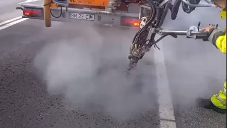 Premieră pentru CNAIR: Tehnologia „anti-îngheț” care repară asfaltul la -12 grade